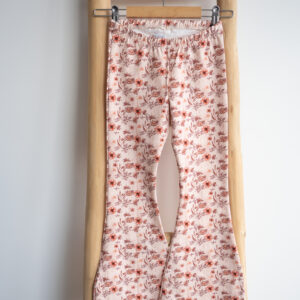 Flaredbroek met print
