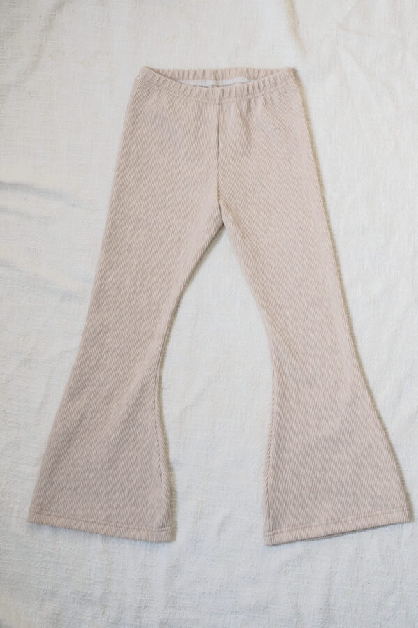 Flaredbroek jeanslook voor kinderen