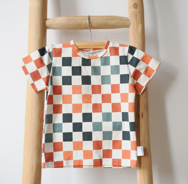 T-shirt met hippe print