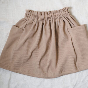 Pocket skirt met print