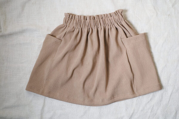 Pocket skirt met print