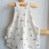 Tuinbroek shortie in jeanslook - Afbeelding 5