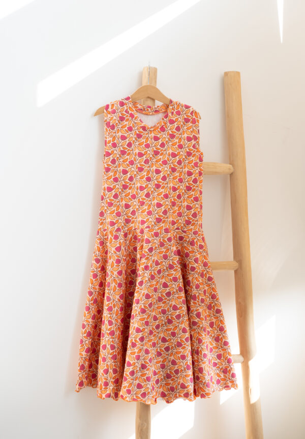 Jurkje racerback met hippe print